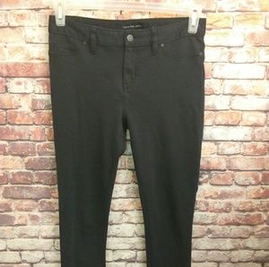 Women's calvin klein size 4 black skinny pants